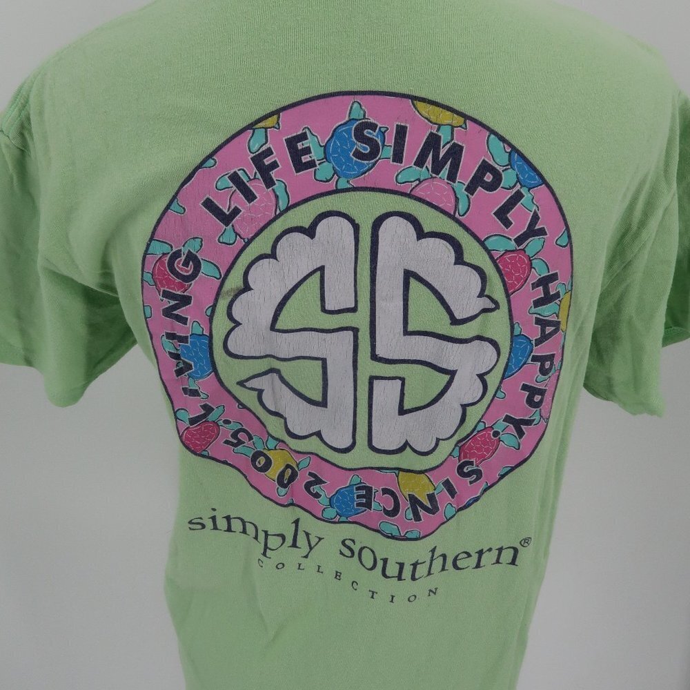 Simply Southern Living Life Simply Happy Since 2005 Size Medium